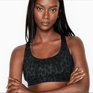 Victoria's Secret Black Strappy Sports Bra